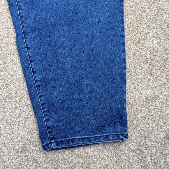 New Avenue Denim Skinny 26 A Blue Denim Women's Jeans Stretch - Picture 9 of 15